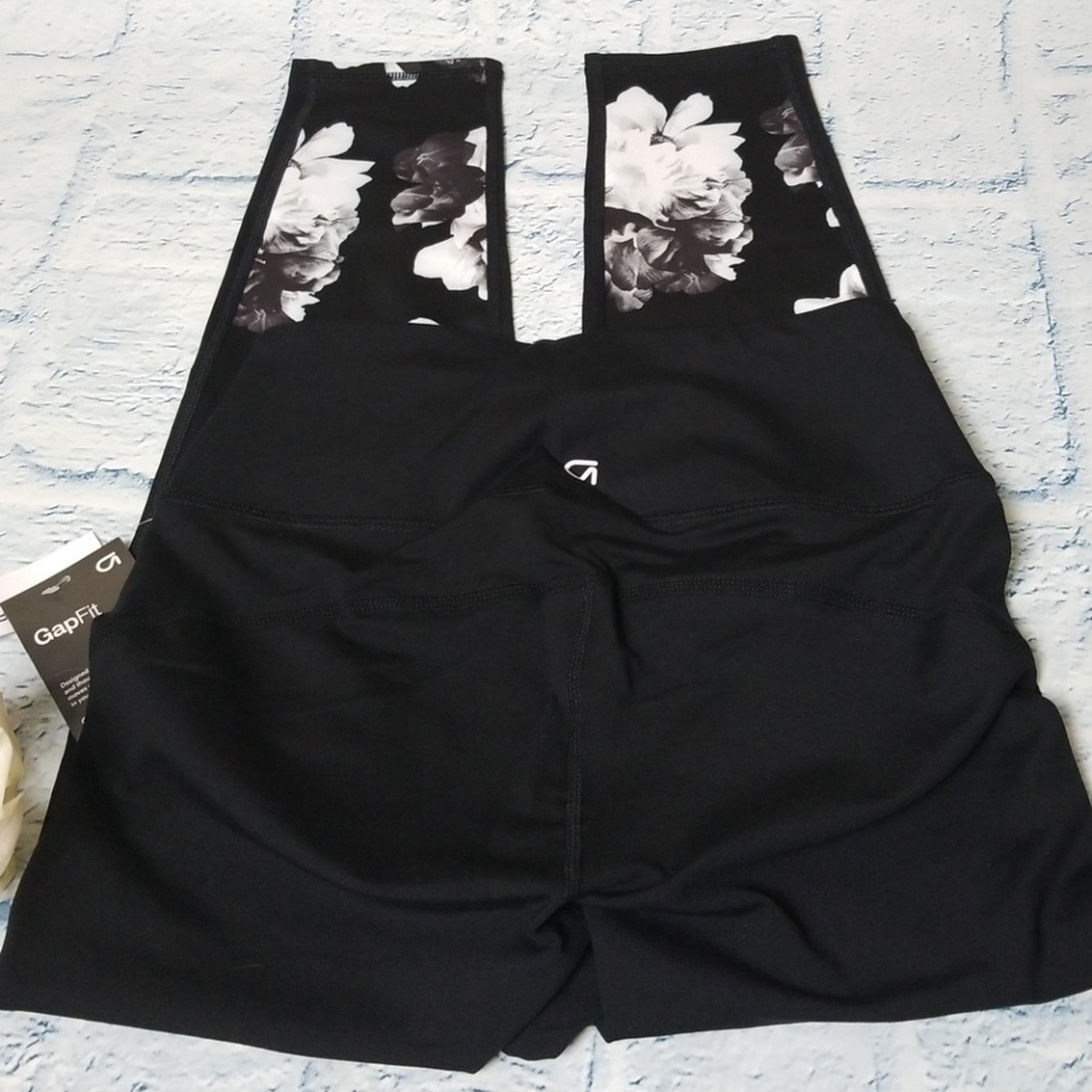 Womens Gap Fit GSpeed Ankle Length Floral Leggings - Picture 5 of 5
